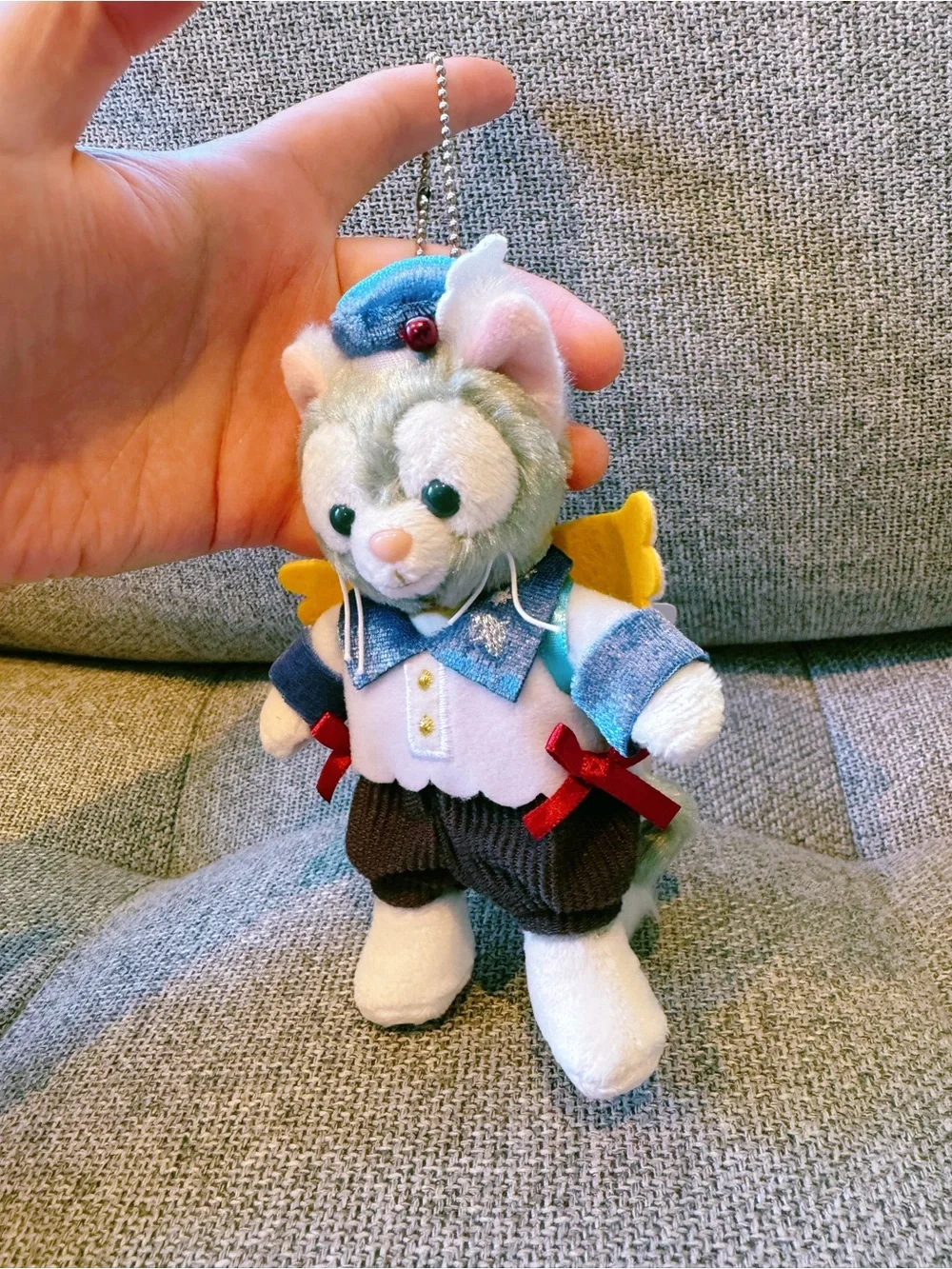 Tokyo Disney Exclusive Gelatoni plushie keychain
